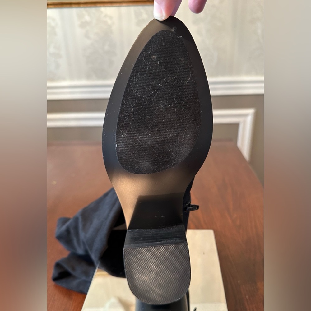 Steve Madden!❄️SADIE/blk faux suede/over the knee/size-8 - Picture 9 of 16